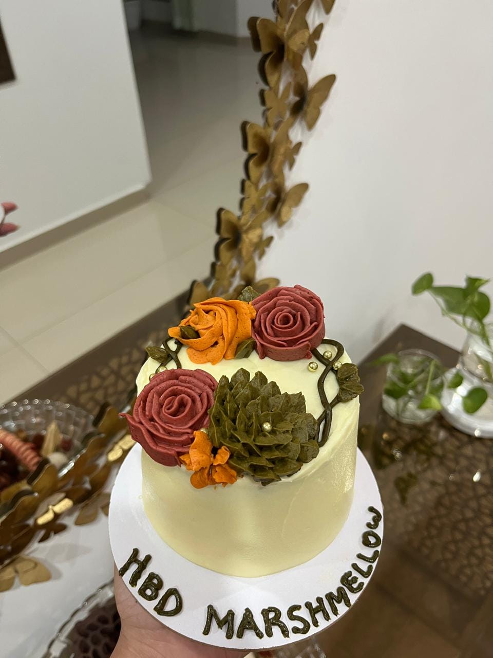 Autumn Garden Cake